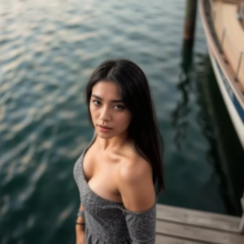 Synthetic talent — AI avatar, tight frame